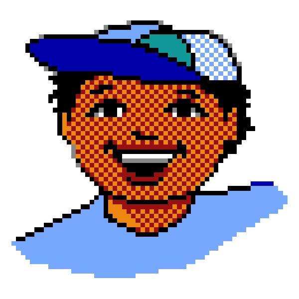 SVG Child with baseball cap