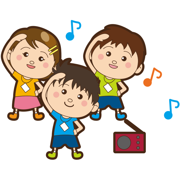 SVG Children exercising