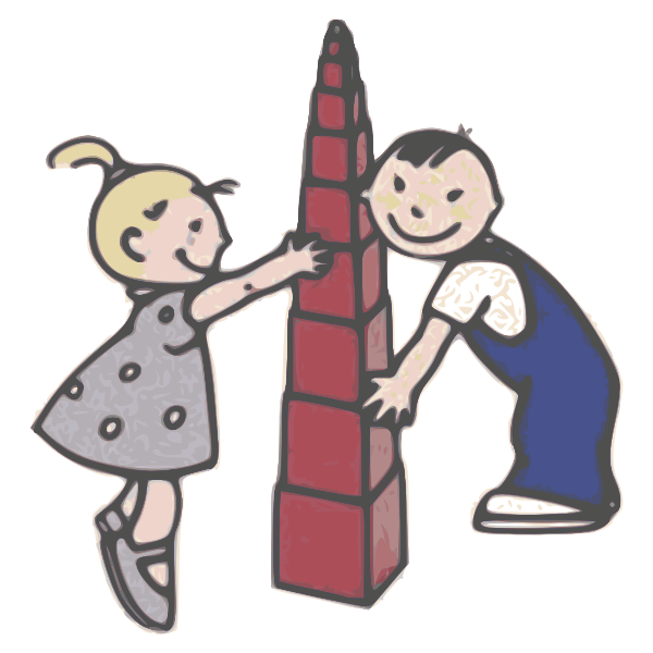 SVG Children playing