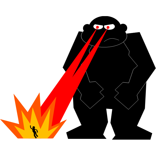 SVG Chimpzilla