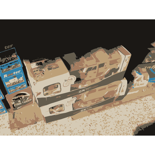 SVG Chinese Junk in Syria Rest Stop Dusty