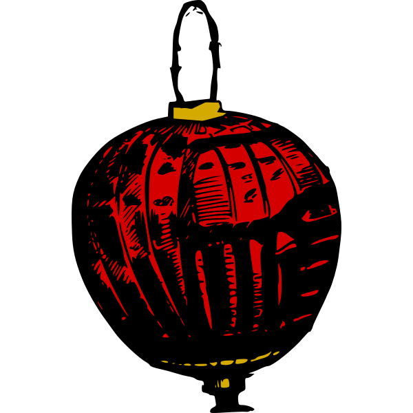 SVG Chinese lantern