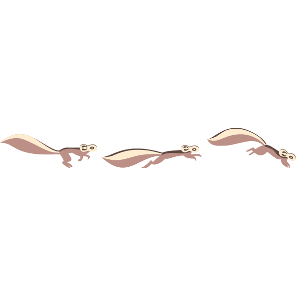SVG Chipmunks by Rones