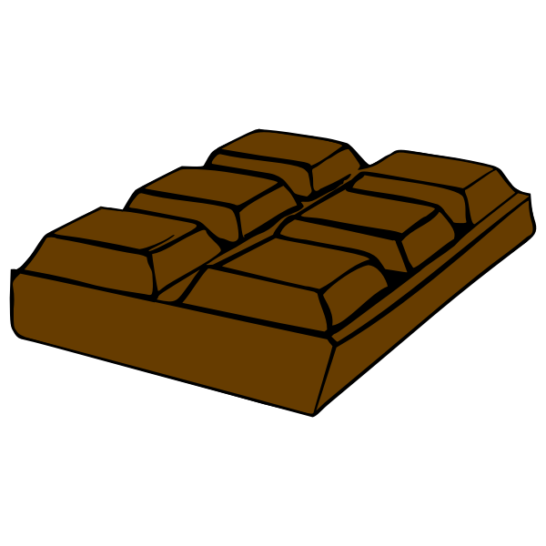 SVG Chocolate bar