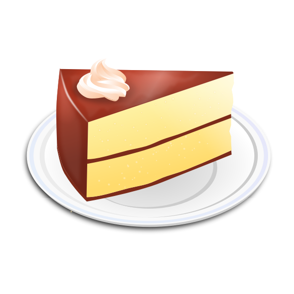 SVG Chocolate cake