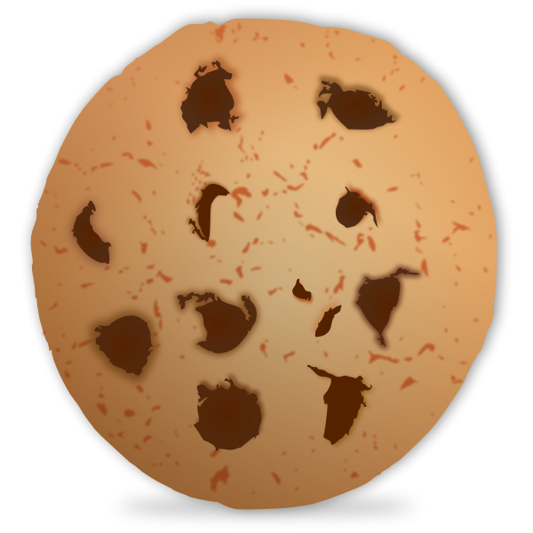 SVG Chocolate cookie