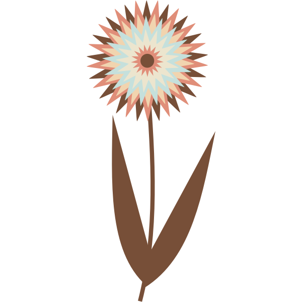 SVG Chocolate Flower