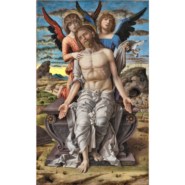 SVG Christ as the Suffering Redeemer by Andrea Mantegna