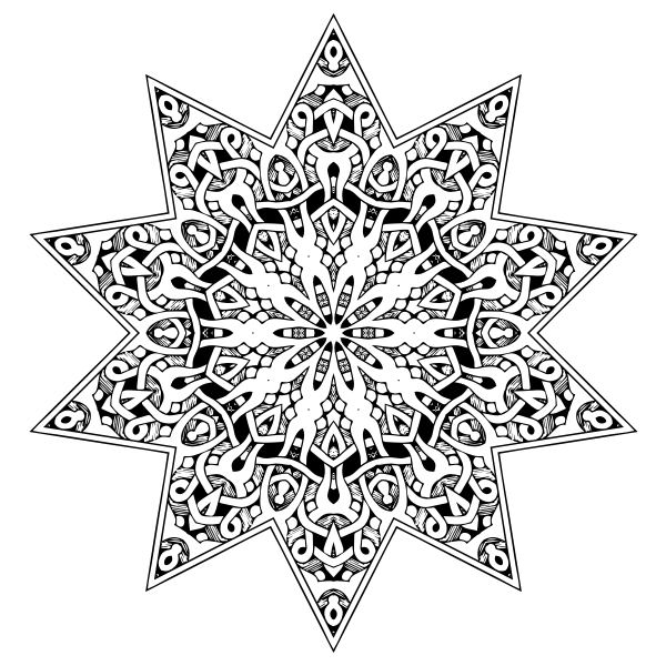 SVG Christian cross symbol