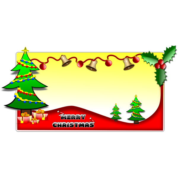 SVG Christmas background graphics