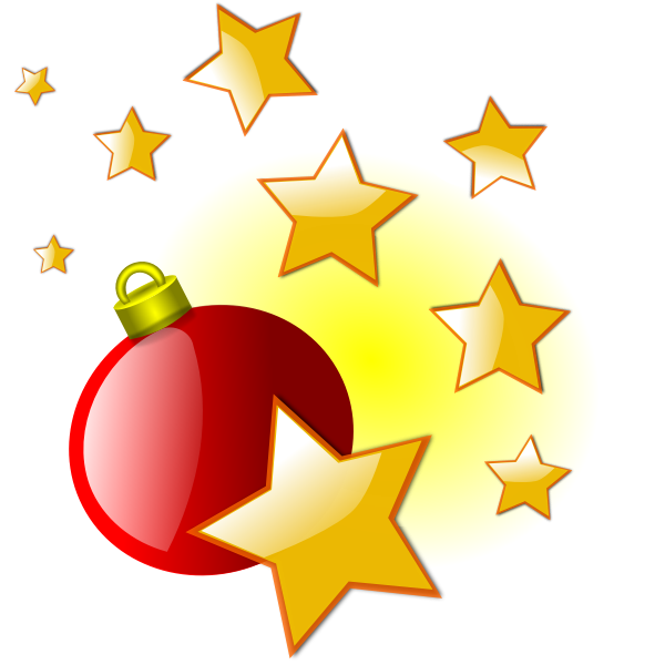 SVG Christmas background vector