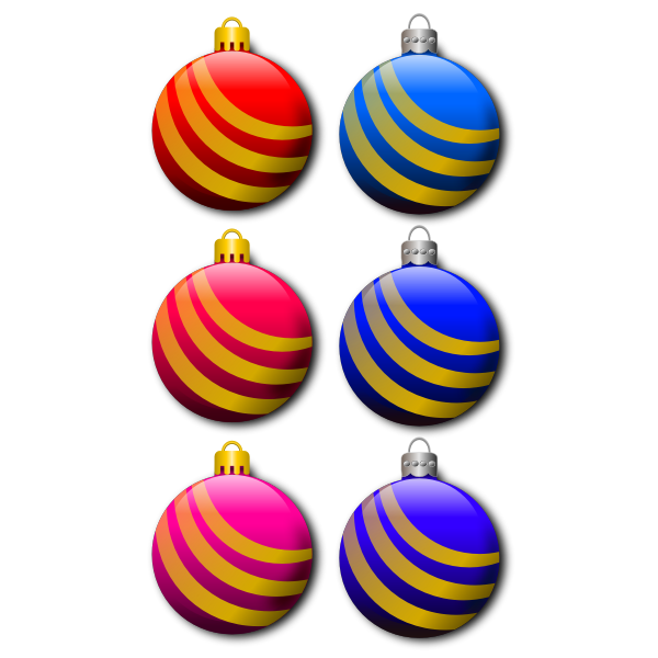 SVG Christmas balls 1