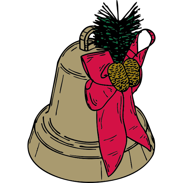 SVG Christmas bell