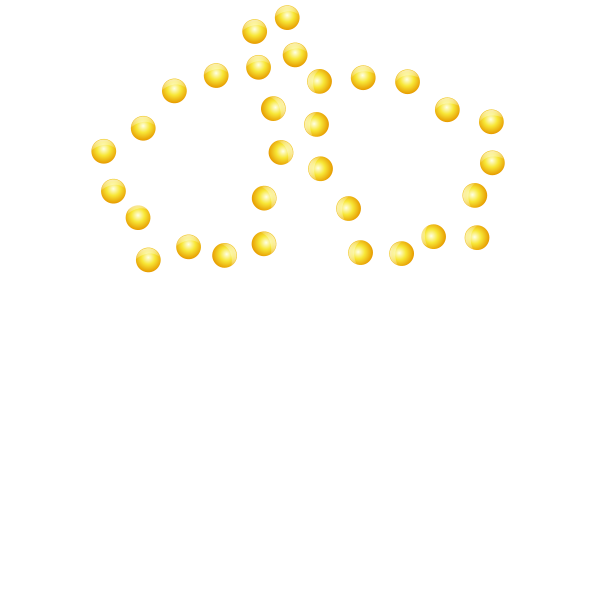SVG Christmas bells decoration