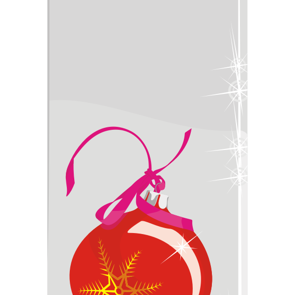 SVG Christmas decoration vector