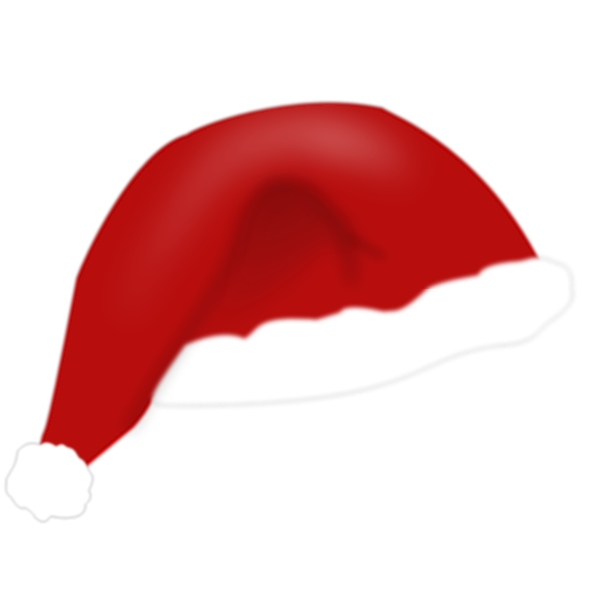 SVG Christmas Hat Vector Image