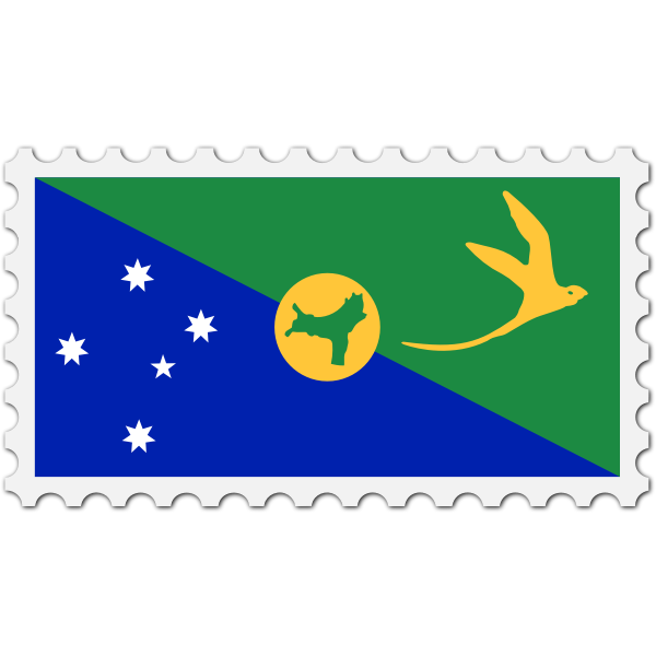 SVG Christmas Island flag