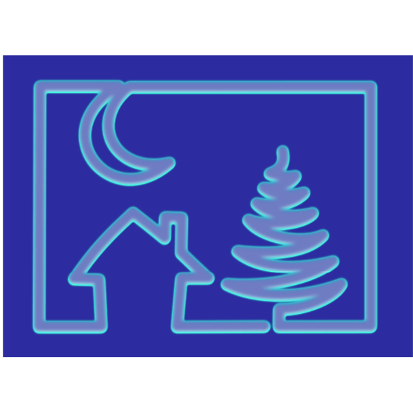 SVG Christmas picture vector