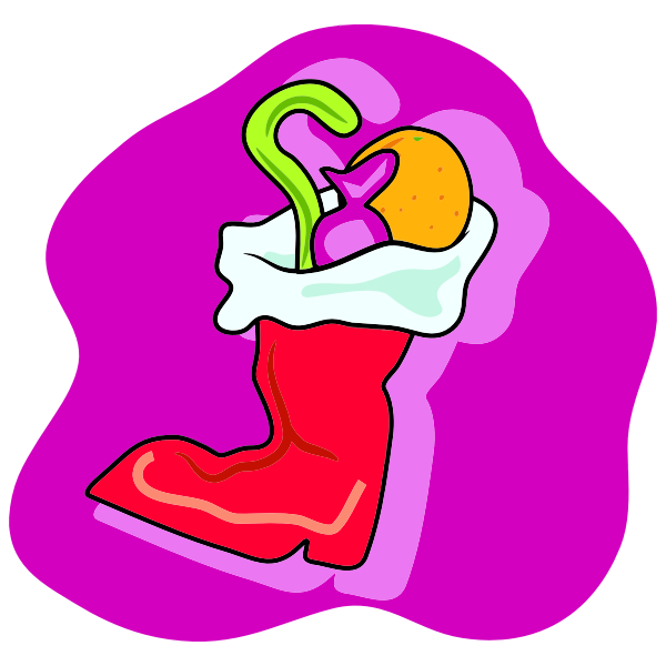 SVG Christmas stocking