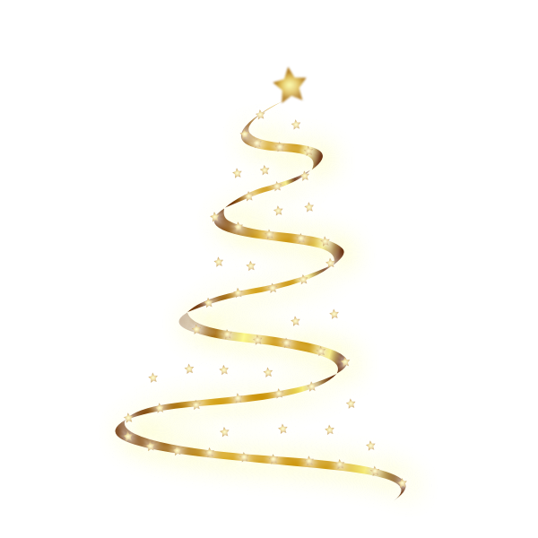 SVG Christmas Tree Abstract Graphics