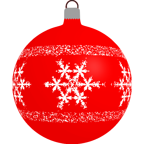 SVG Christmas tree ball