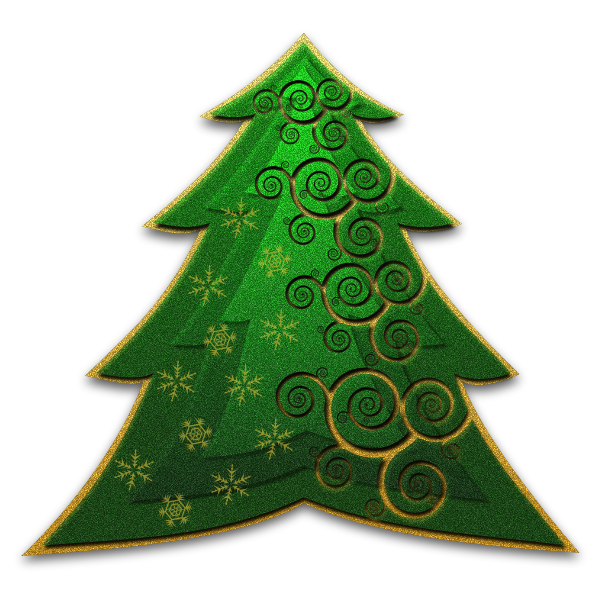 SVG Christmas tree icon