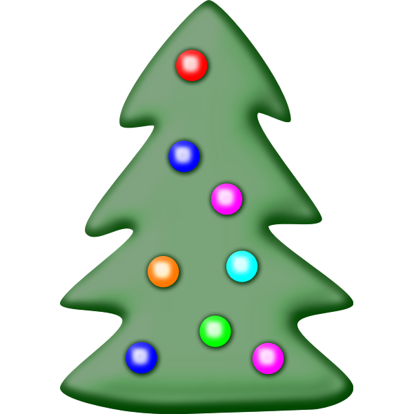 SVG Christmas tree image