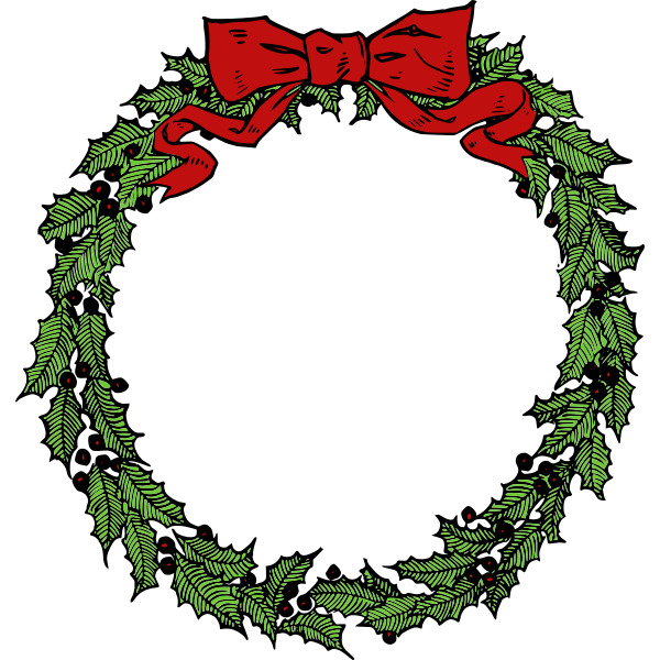 SVG Christmas wreath-1575030044