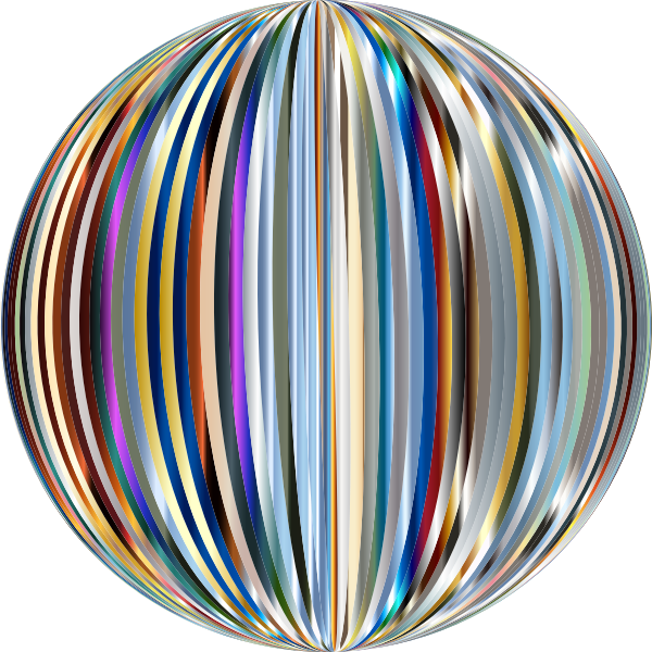 SVG Chromatic Beach Ball