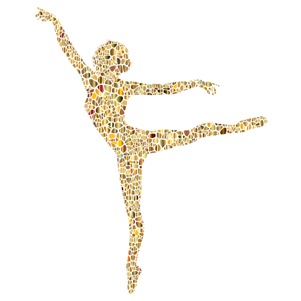 SVG Chromatic dancing lady