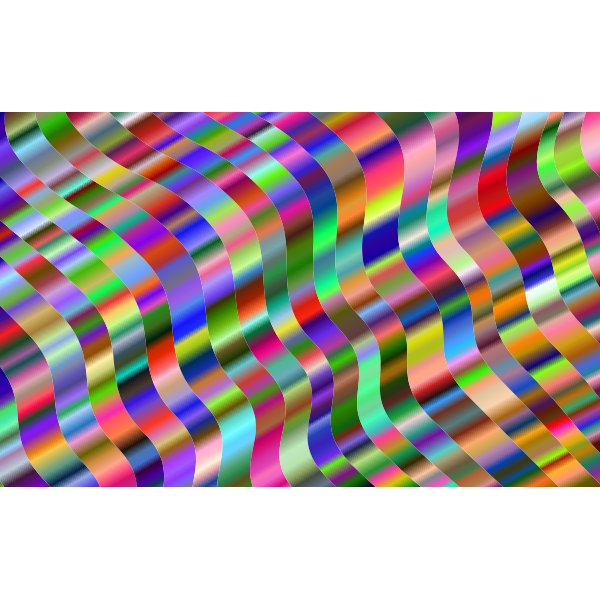 SVG Chromatic waves background