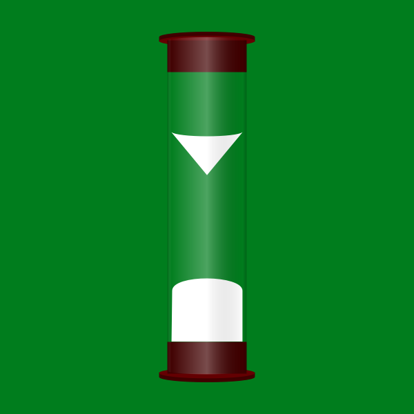 SVG Chronometer vector graphics on green background