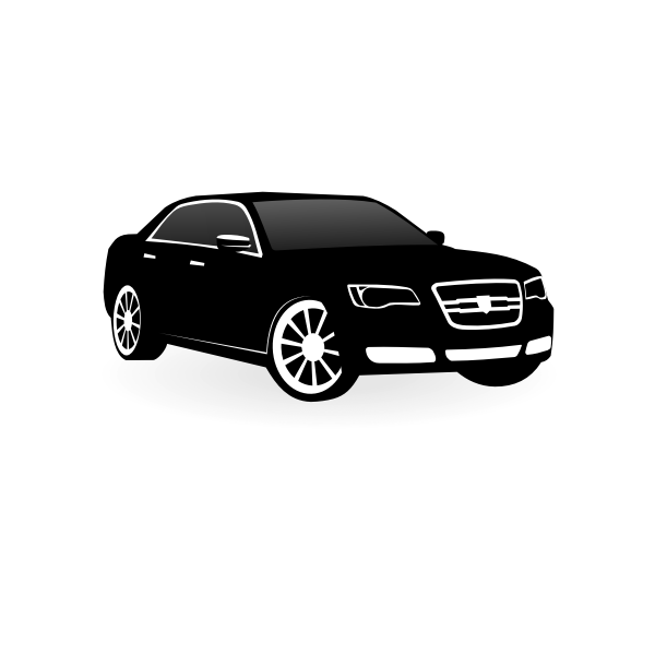 SVG Chrysler 300c vector