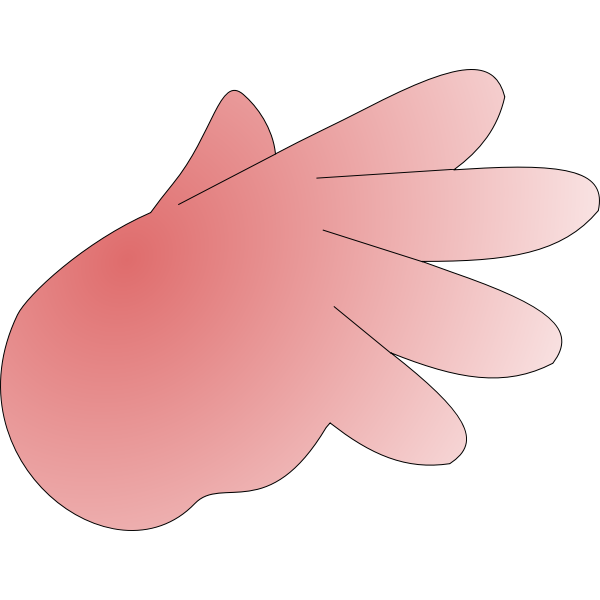 SVG Chubby hand