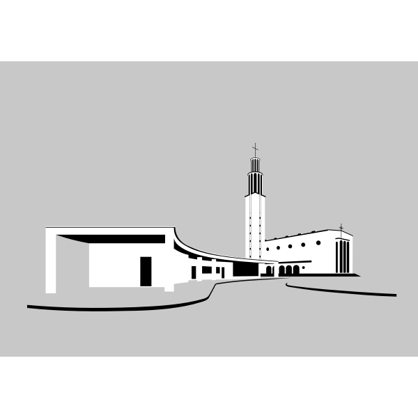 SVG Church building
