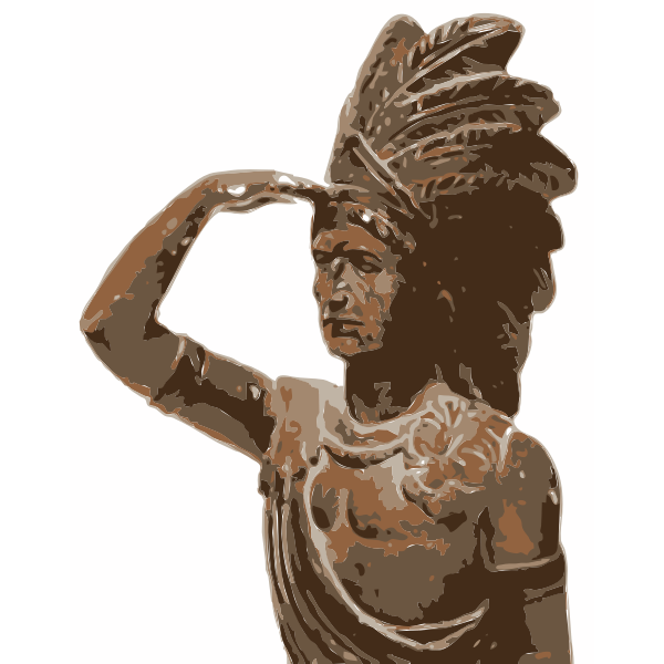 SVG Cigar Store Indian 5 2015052017