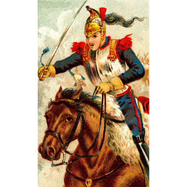 SVG Cigarette card - Saber