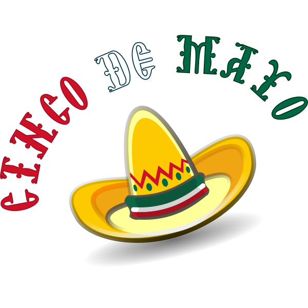 SVG Cinco de Mayo hat