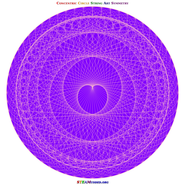 SVG Circle Symmetry 4