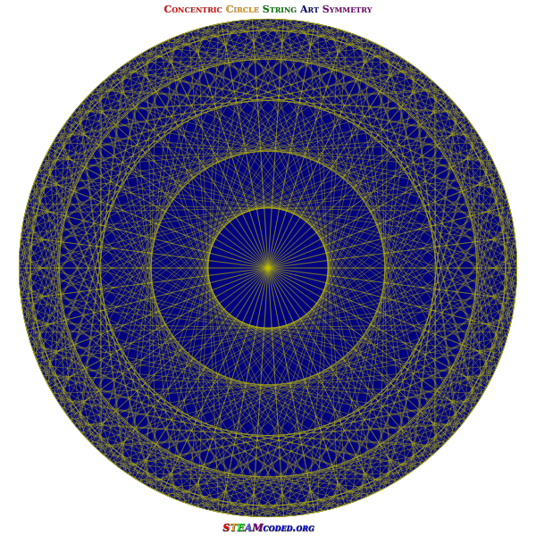 SVG Circle Symmetry 5