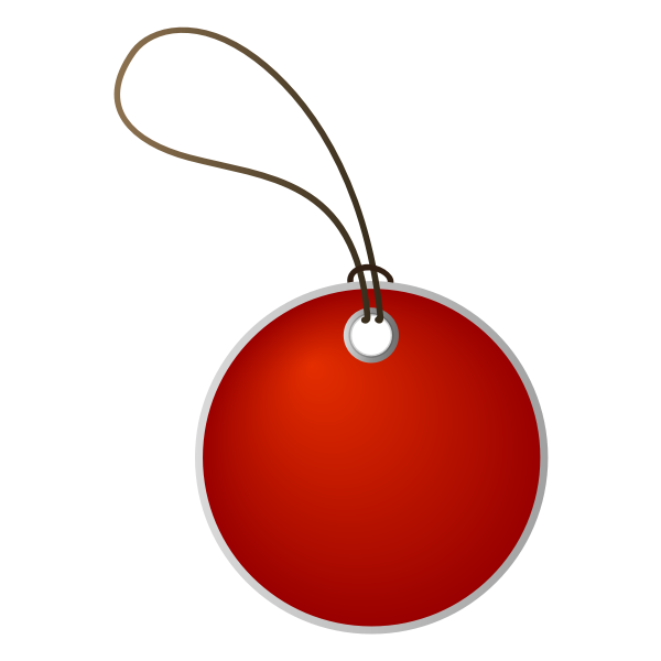 SVG Circle tag vector image