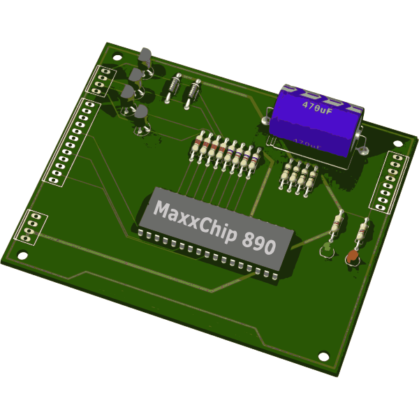 SVG Circuit Board