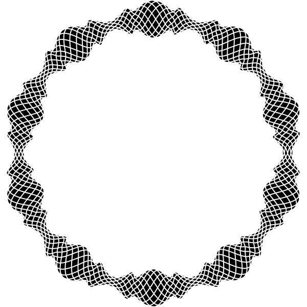 SVG Circular Frame wire