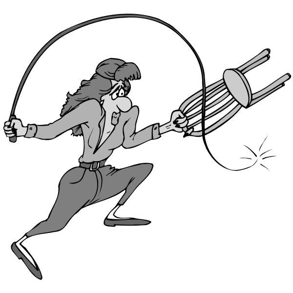 SVG Circus trainer