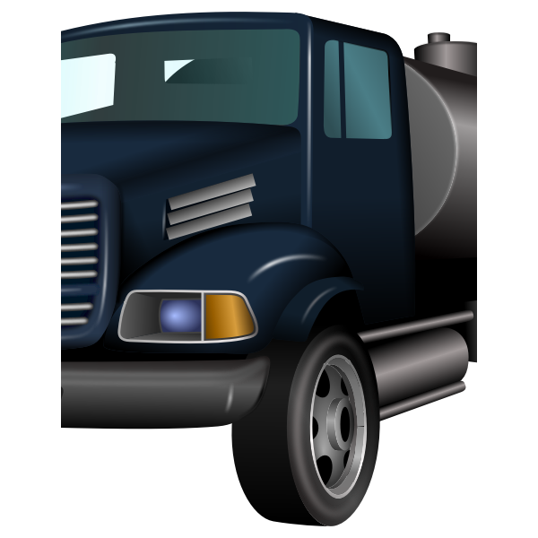 SVG Cistern truck vector clip art