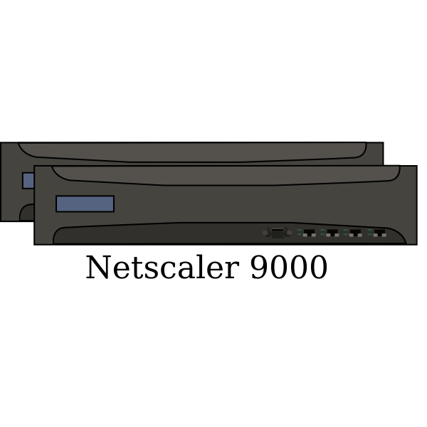 SVG Citrix Netscaler 9000 vector graphics