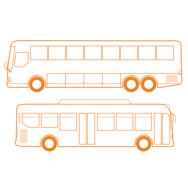 SVG City bus vector clip art