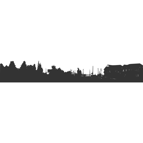 SVG city horizon