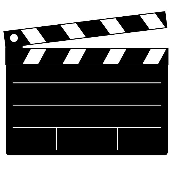 SVG Clapper-board