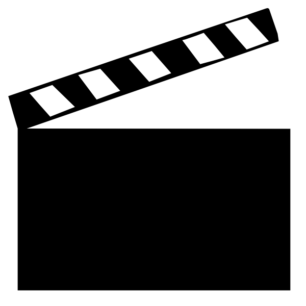 SVG Clapper board